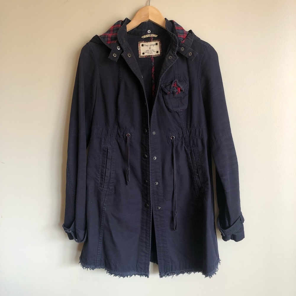 Free People Cotton Twill light weight jacket